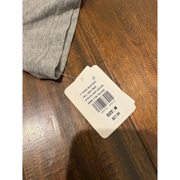 NWT Texas Longhorns College Football Heather Gray Short Sleeve Tee Medium - Picture 7 of 12